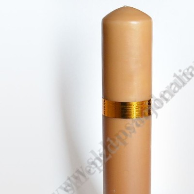 ŚWIECA OŁTARZOWA - oblewana woskiem - wys. 30 cm - 87599