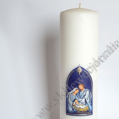 ŚWIECA BOŻE NARODZENIE - wys. 30 cm - 5742