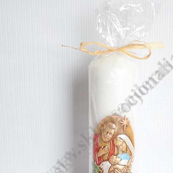 ŚWIECA ŚWIĘTA RODZINA - wys.20 cm - 87598