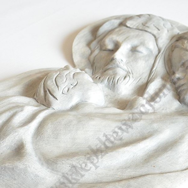 ŚWIĘTA RODZINA - płaskorzeźba 28.5 x 41 cm - 82685