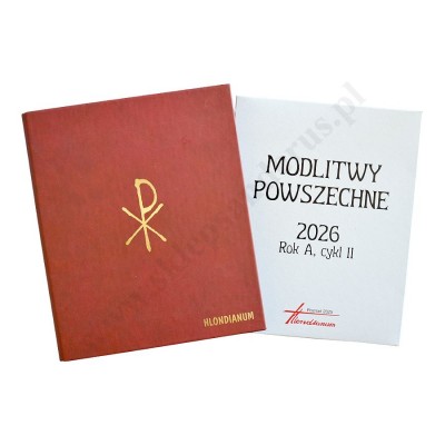 MODLITWY POWSZECHNE NA ROK LITURGICZNY A (2025/2026) - KOMPLET Z SEGREGATOREM
