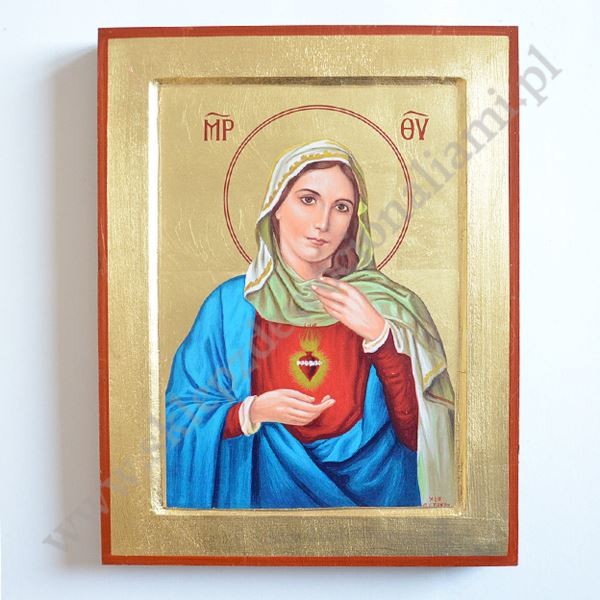SERCE MATKI BOŻEJ - ikona 24 x 31 cm - 83563