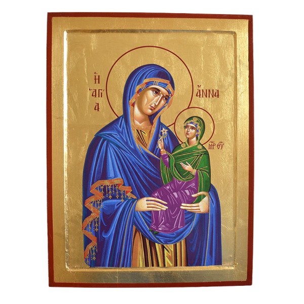 ŚWIĘTA ANNA - ikona 30 x 40 cm - 66165