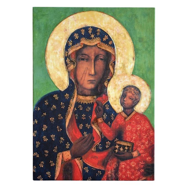 MATKA BOŻA CZĘSTOCHOWSKA - obrazek 14.5 x 21 cm - 47479