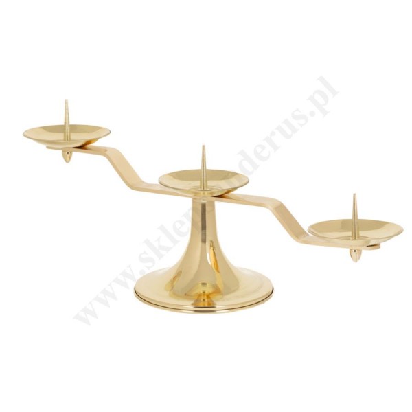 LICHTARZ POTRÓJNY - wys. 18 cm - 25892