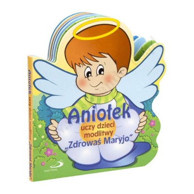 ANIOŁEK UCZY DZIECI MODLITWY "ZDROWAŚ MARYJO"