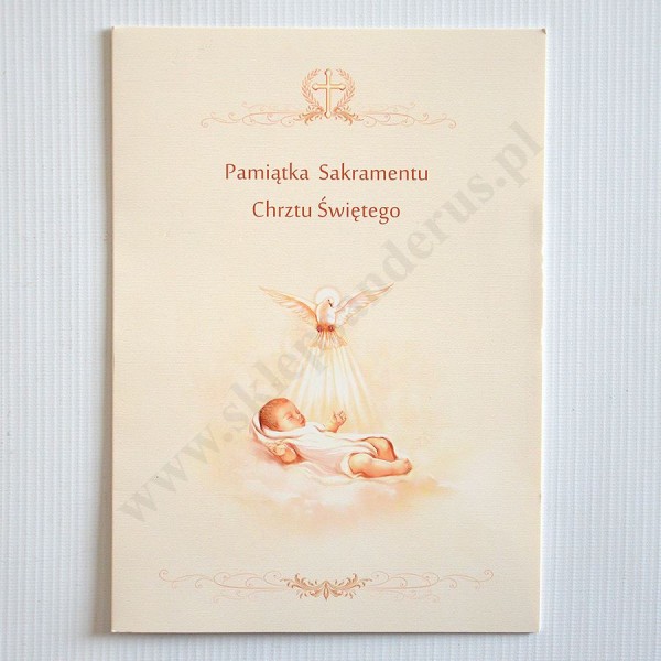 PAMIĄTKA CHRZTU ŚWIĘTEGO - teczka 16 x 22.3 cm - 88142