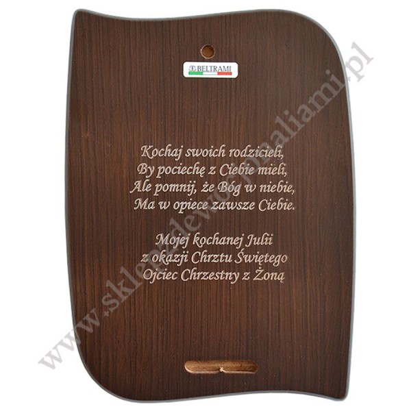 JEZU UFAM TOBIE - OBRAZEK SREBRNY - format 9,5 x 18,5 cm - DS26/2XC
