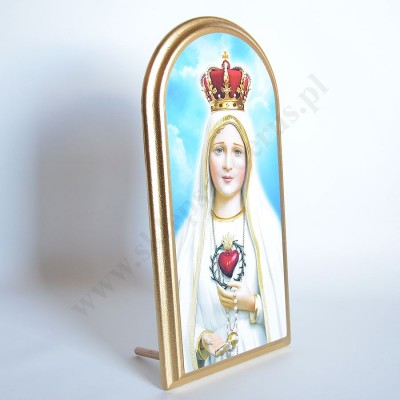 MATKA BOŻA FATIMSKA - obrazek 12.5 x 25 cm - 30117
