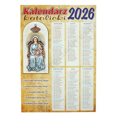 KALENDARZ DWUSTRONNY NA ROK 2026 - 3118