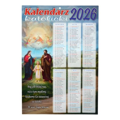 KALENDARZ DWUSTRONNY NA ROK 2026 - 74477