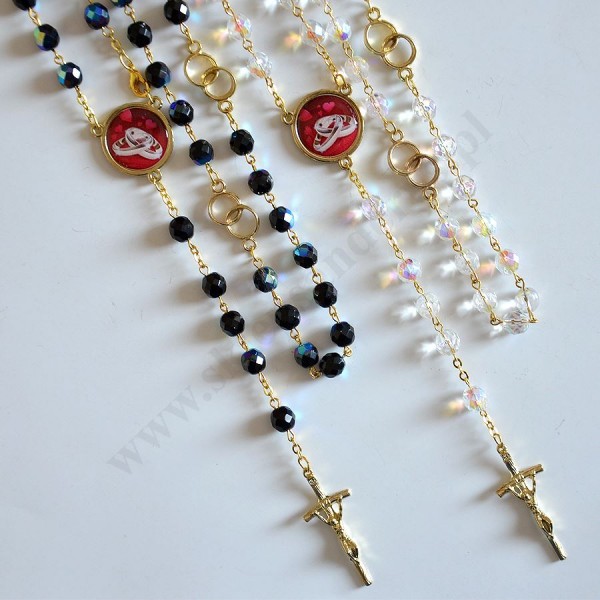 RÓŻAŃCE ŚLUBNE - komplet - 76229 RÓŻAŃCE ŚLUBNE - komplet - 76229