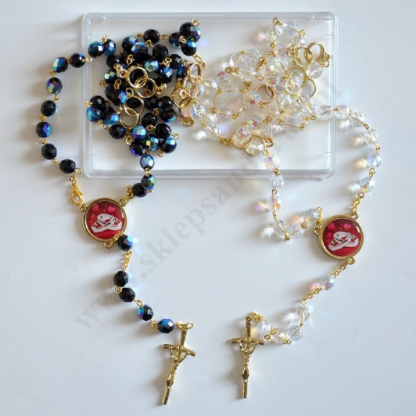 RÓŻAŃCE ŚLUBNE - komplet - 76229 RÓŻAŃCE ŚLUBNE - komplet - 76229