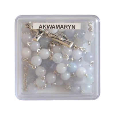 RÓŻANIEC AKWAMARYN - 5639