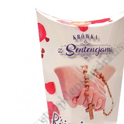 KRÓWKI Z SENTENCJAMI - RÓŻANIEC - 250G - 0662