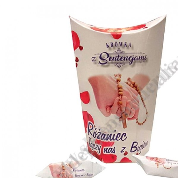 KRÓWKI Z SENTENCJAMI - RÓŻANIEC - 250G - 0662