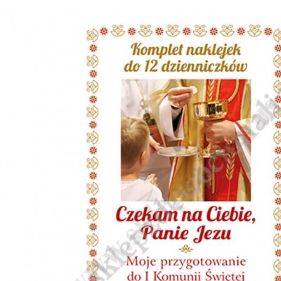 CZEKAM NA CIEBIE, PANIE JEZU - naklejki do dzienniczka