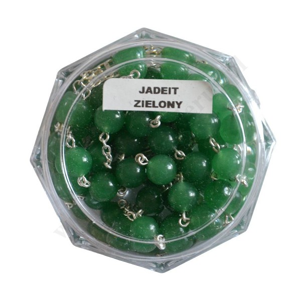 RÓŻANIEC JADEIT ZIELONY - 1841