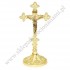 KRZYŻ STOJĄCY MOSIĘŻNY - wys.20 cm - 83681