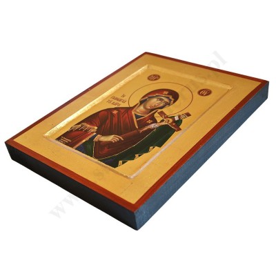 MATKA BOŻA Z KRZYŻEM - ikona 18 x 23.5 cm - 70367