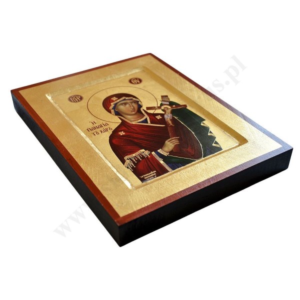 MATKA BOŻA Z KRZYŻEM - ikona 18 x 23.5 cm - 70367