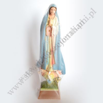 MATKA BOŻA FATIMSKA - figura zmieniająca kolor szaty 35 cm - 7812