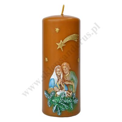 ŚWIECA ŚWIĘTA RODZINA - wys. 16 cm - 61451