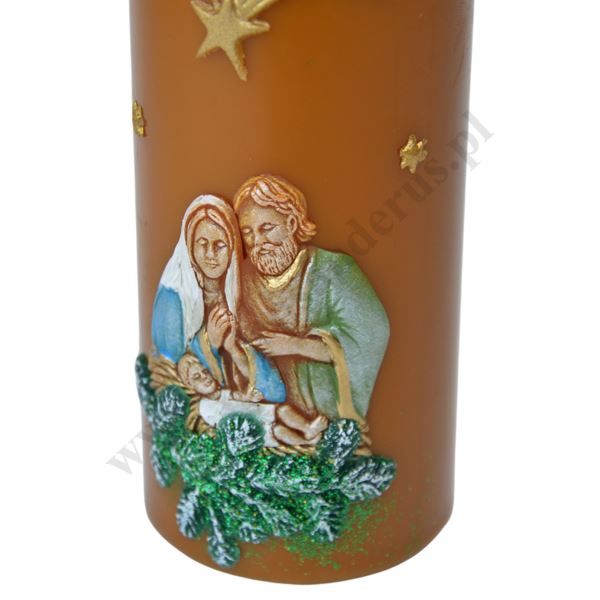 ŚWIECA ŚWIĘTA RODZINA - wys. 16 cm - 61451