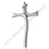 KRZYŻ NOWOCZESNY POSREBRZANY - wys. 24 cm - 003129