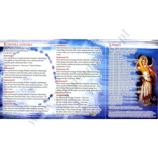 MODLITWY DO ŚW.MICHAŁA ARCHANIOŁA - folder - 67220