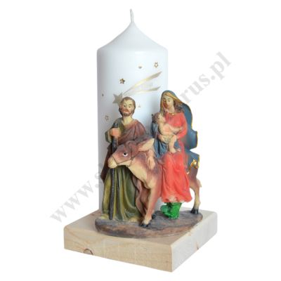 ŚWIECA NA BOŻE NARODZENIE - wys. 25 cm - 87237
