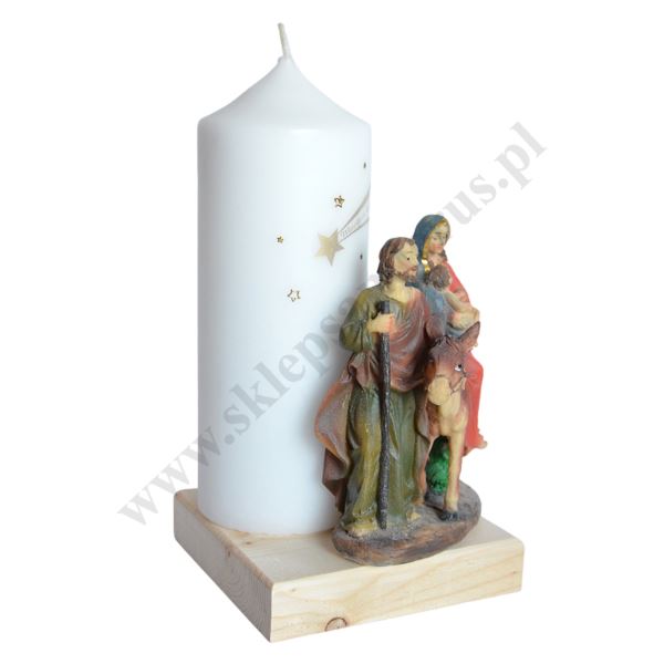 ŚWIECA NA BOŻE NARODZENIE - wys. 25 cm - 87237