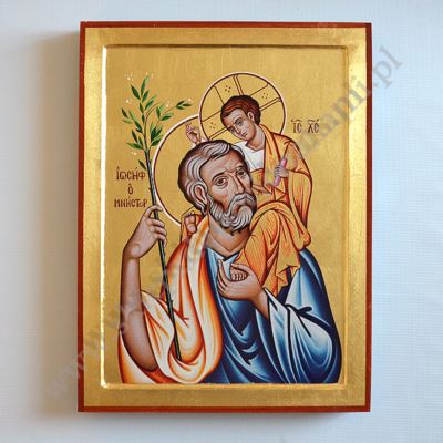 ŚWIĘTY ŚW. JÓZEF   - ikona 30 x 40 cm - 9993