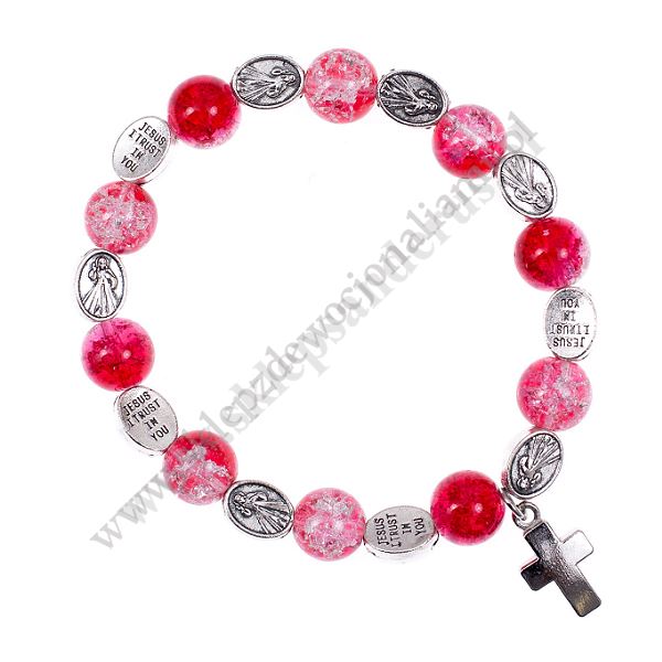 BRANSOLETKA 10-TKA RÓŻAŃCA - 0528 BRANSOLETKA 10-TKA RÓŻAŃCA - 0528