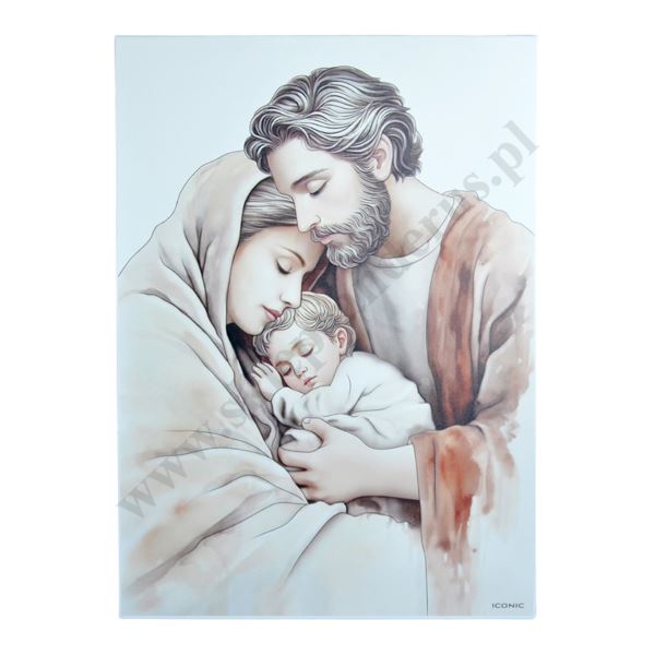 ŚWIĘTA RODZINA - obrazek 23 x 32 cm - IC101M/4S