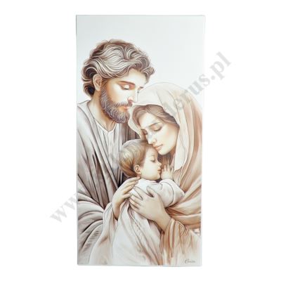 ŚWIĘTA RODZINA - obrazek 12 x 24 cm - CU107/4S
