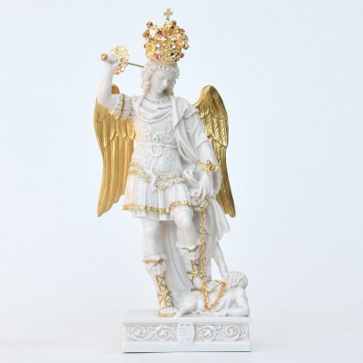 ŚWIĘTY MICHAŁ ARCHANIOŁ Z GARGANO - wys. 28 cm - 11065