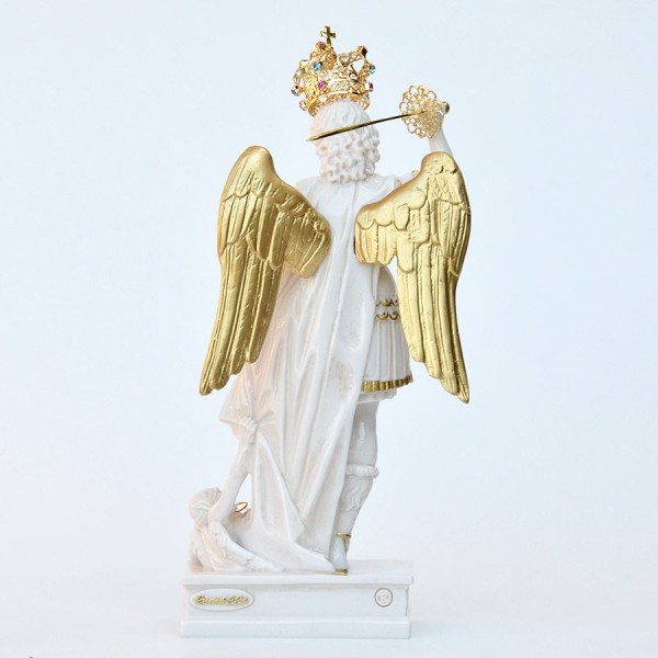 ŚWIĘTY MICHAŁ ARCHANIOŁ Z GARGANO - wys. 28 cm - 11065 ŚWIĘTY MICHAŁ ARCHANIOŁ Z GARGANO - wys. 28 cm - 11065