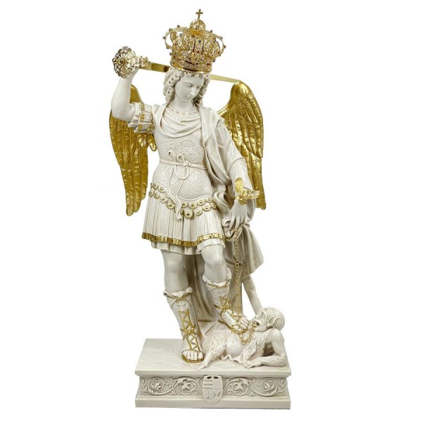 ŚWIĘTY MICHAŁ ARCHANIOŁ Z GARGANO - wys. 150 cm - 11876 ŚWIĘTY MICHAŁ ARCHANIOŁ Z GARGANO - wys. 150 cm - 11876