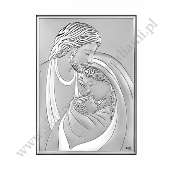 ŚWIĘTA RODZINA - OBRAZEK SREBRNY - DS146/5