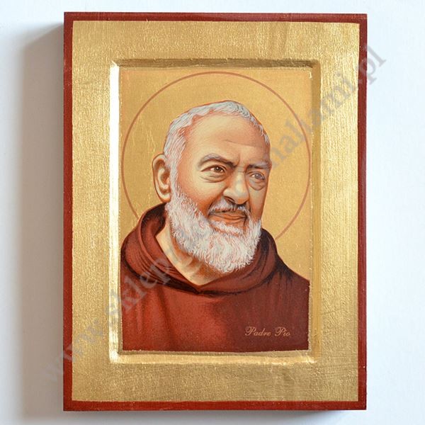 OJCIEC PIO - ikona 18 x 23.5 cm - 84108