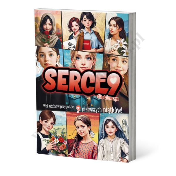 SERCE9 DLA DZIEWCZYN - miękka oprawa