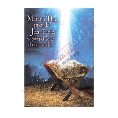 PLAKAT - MARANA THA - format 29.7 x 42 cm - 30296