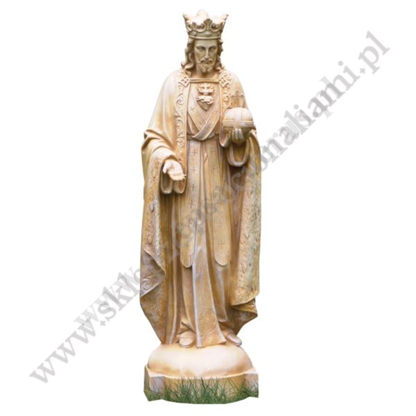 CHRYSTUS KRÓL - wys.118 cm - ECRI - 78554 CHRYSTUS KRÓL - wys.118 cm - ECRI - 78554