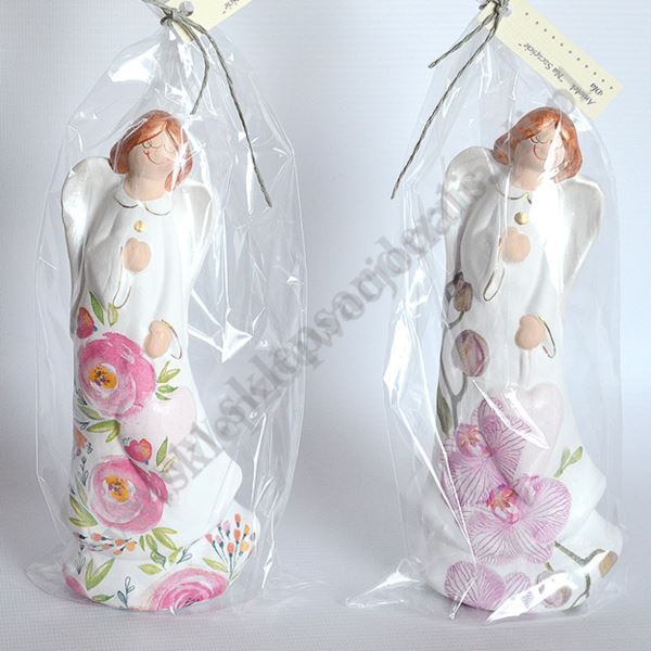 ANIOŁ W KWIATY - wys.19.5 cm - 3445