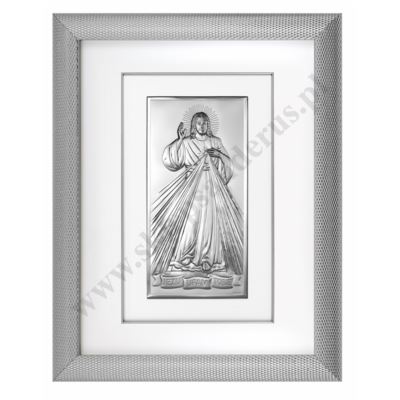 JEZU UFAM TOBIE - OBRAZEK SREBRNY - format 50.5 x 64.5 cm - 6108/13