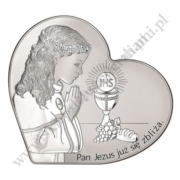 PAMIĄTKA I KOMUNII ŚWIĘTEJ - OBRAZEK SREBRNY - 6750S/1A PAMIĄTKA I KOMUNII ŚWIĘTEJ - OBRAZEK SREBRNY - 6750S/1A