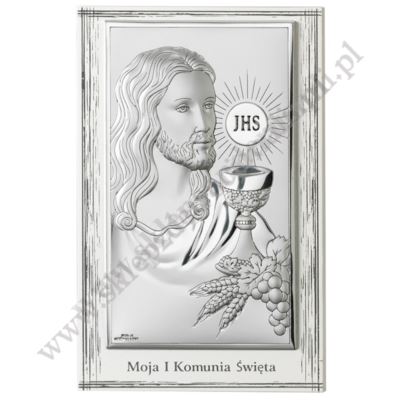 PAN JEZUS EUCHARYSTYCZNY - OBRAZEK SREBRNY - 81287/3LPL