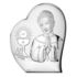 PAMIĄTKA I KOMUNII ŚWIĘTEJ - OBRAZEK SREBRNY 9 x 11 cm - 81093/1L PAMIĄTKA I KOMUNII ŚWIĘTEJ - OBRAZEK SREBRNY 9 x 11 cm - 81093/1L