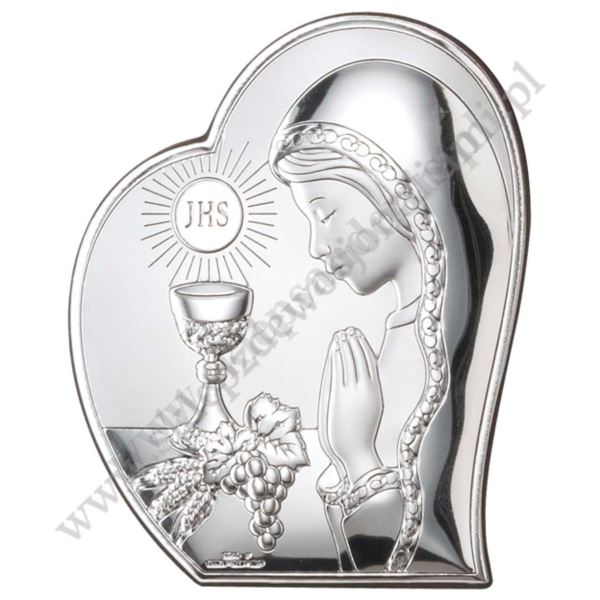 DZIEWCZYNKA KOMUNIA - OBRAZEK SREBRNY - 81122/2L DZIEWCZYNKA KOMUNIA - OBRAZEK SREBRNY - 81122/2L